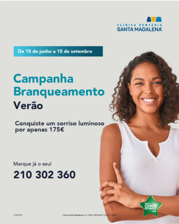 Campanha Branqueamento - Clínica Santa Madalena